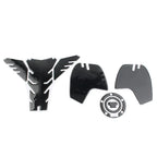 3D Carbon Fiber Tank Pad Decal for Yamaha MT-09 (2014-2023)