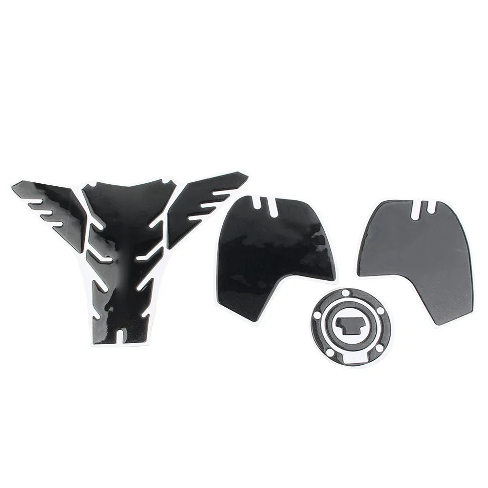3D Carbon Fiber Tank Pad Decal for Yamaha MT-09 (2014-2023)