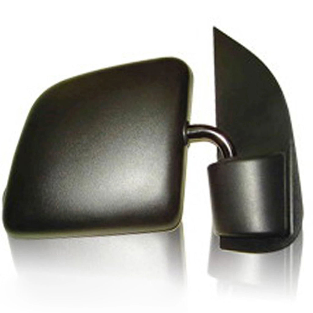 Passenger Manual Door Mirror Replacement Textured for Ford Econoline (1992–2007)