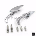 CNC Blade Mirrors for Harley Motorcycle (Universal 10mm 8mm)