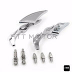 CNC Blade Mirrors for Harley Motorcycle (Universal 10mm 8mm)