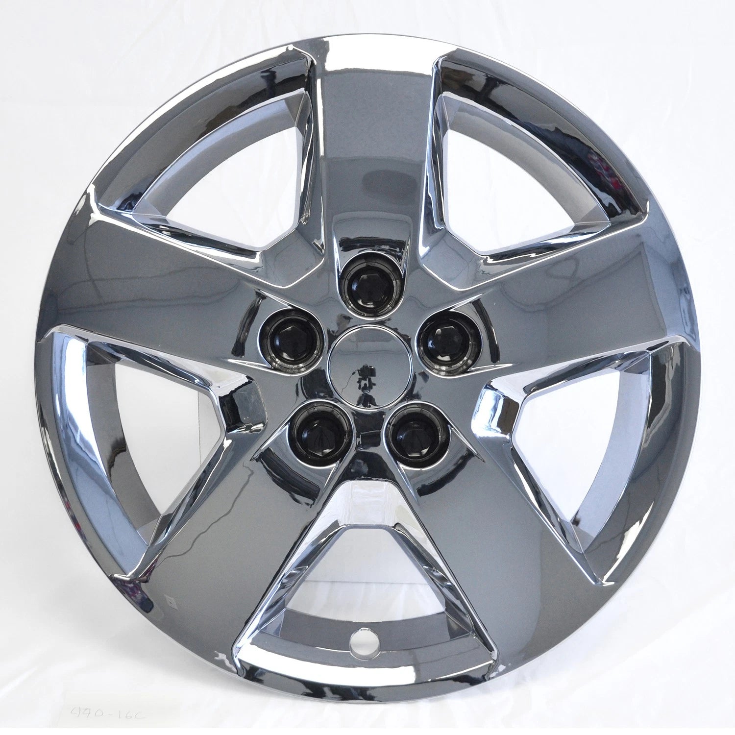 Chrome Bolt On Hubcaps Wheel Covers Set for 2007-2011 Chevy HHR (16 Inch)
