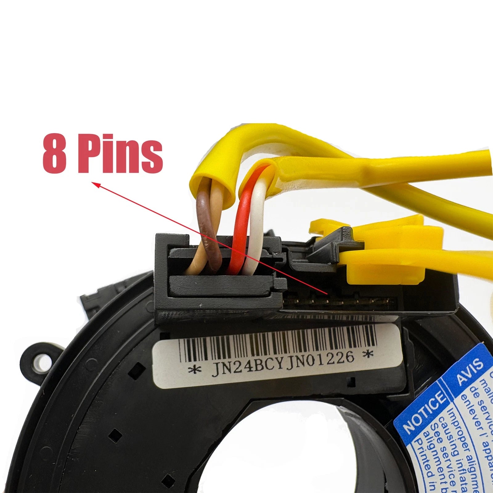 Clock Spring for Chevrolet Malibu (2006–2012), Pontiac G6 (2005–2010), Saturn Aura (2007–2009)