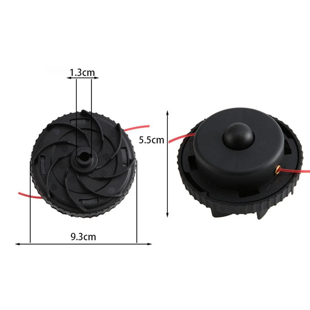 Elbow Trimmer Head for Electric String Trimmers (Lightweight ABS)