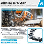 20'' Chainsaw Bar & Chain 3/8 .058 72DL for Husqvarna 266