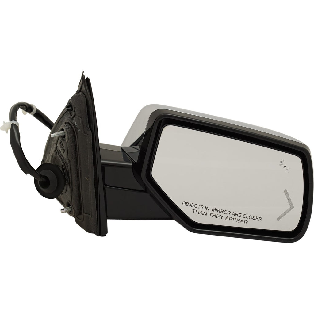 Right Side Power Fold Heated Chrome Mirror for Chevrolet Tahoe (2015–2020)