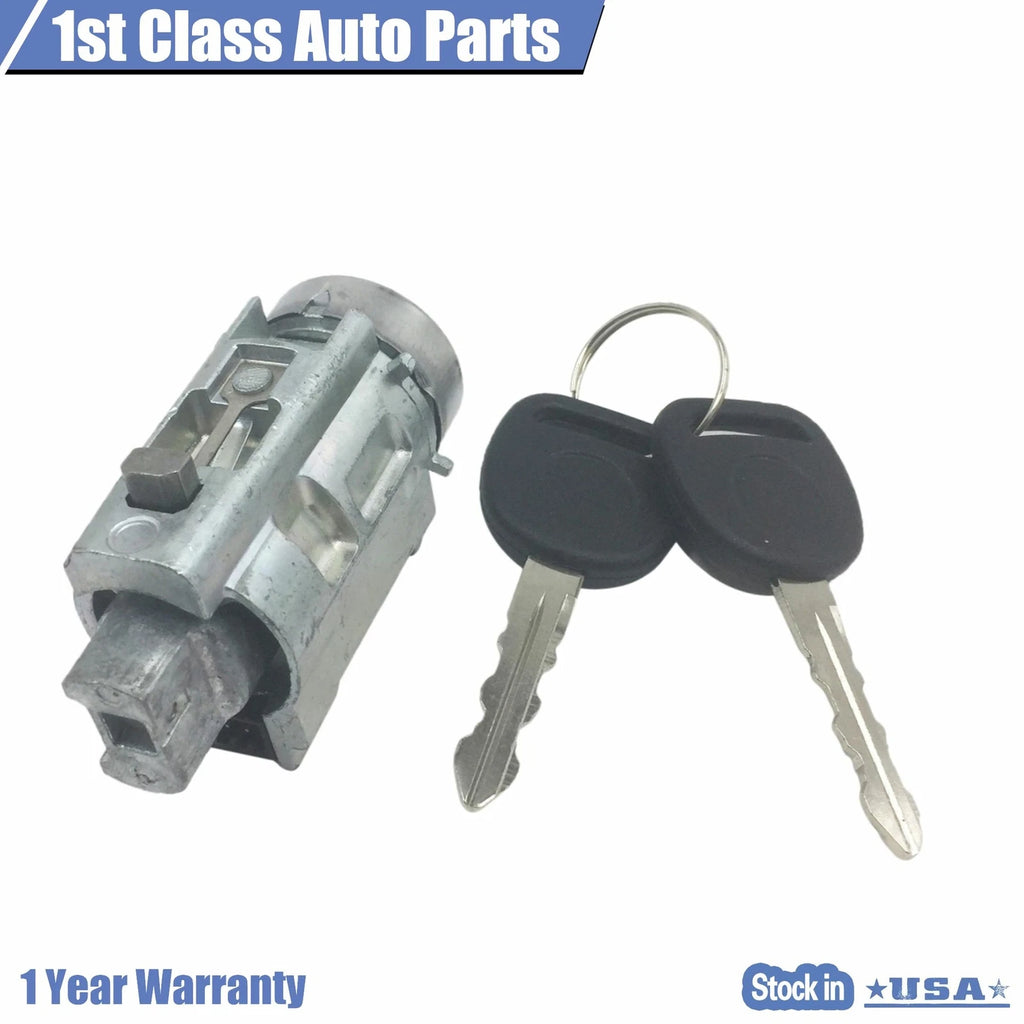 Ignition Lock Cylinder & Keys for Chevy Impala Pontiac Grand Am (1994–2005)
