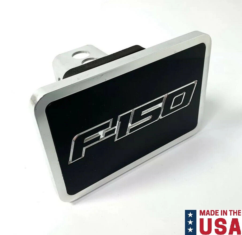 Tow Hitch Cover Plug Billet Aluminum 2 Inch for Ford F-150 (2009–2020)