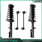 Set of 2 Rear Complete Struts + Sway Bar Link for Lexus ES300, Toyota Avalon, Camry, Solara