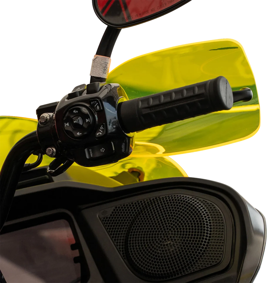 Klock Werks Flare Handguards for Harley-Davidson (2023–2025) - Yellow Ice