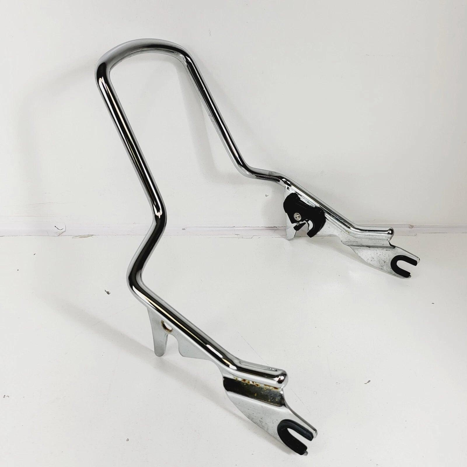 Chrome Tall Passenger Sissy Bar Upright for Harley-Davidson Touring (2009–2023)