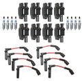 Set of 8 Ignition Wires & 8 Spark Plugs for Chevy GMC Pontiac V8