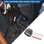 OBD1 Distributor Connector Plug Female Wire Terminal for Honda (Year Range)