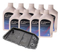 ZF Oil Pan and Filter Kit with 9L Fluid for BMW GA6HP26Z