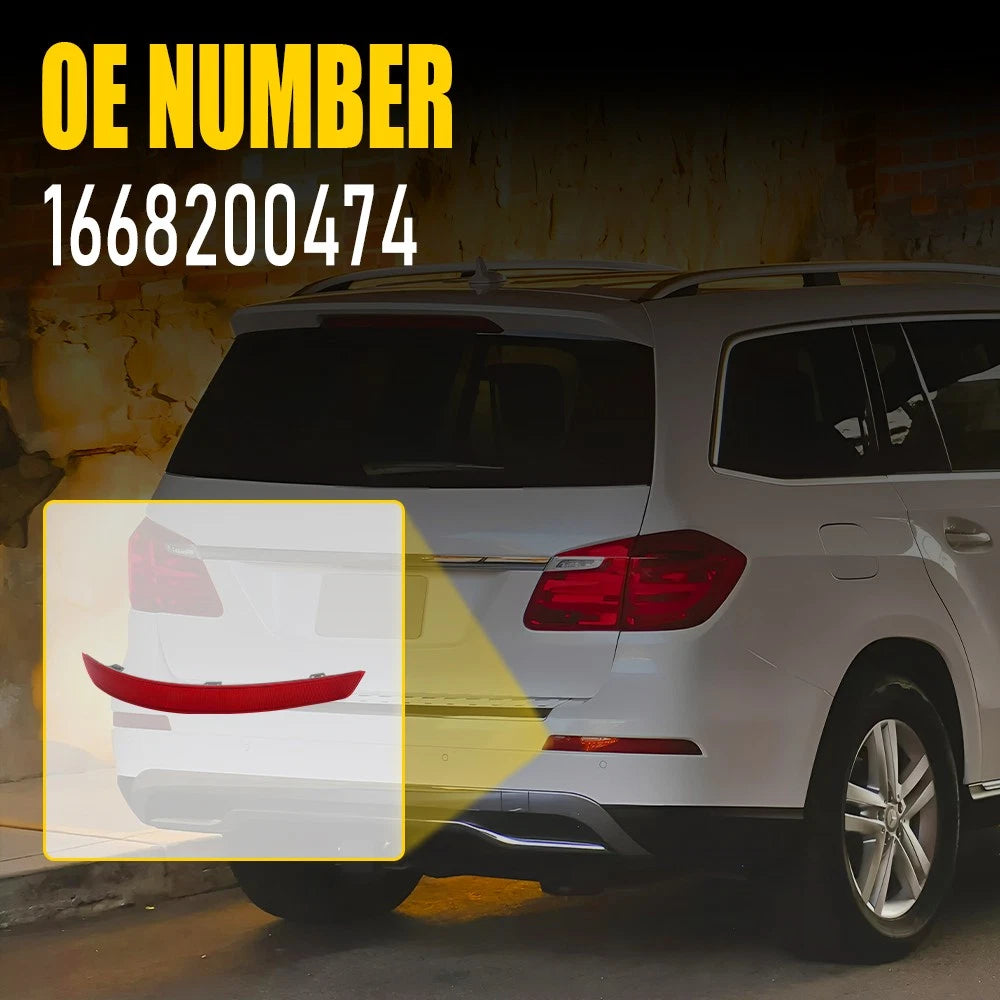 Right Rear Bumper Light Reflector for Mercedes-Benz GL450 (2013)