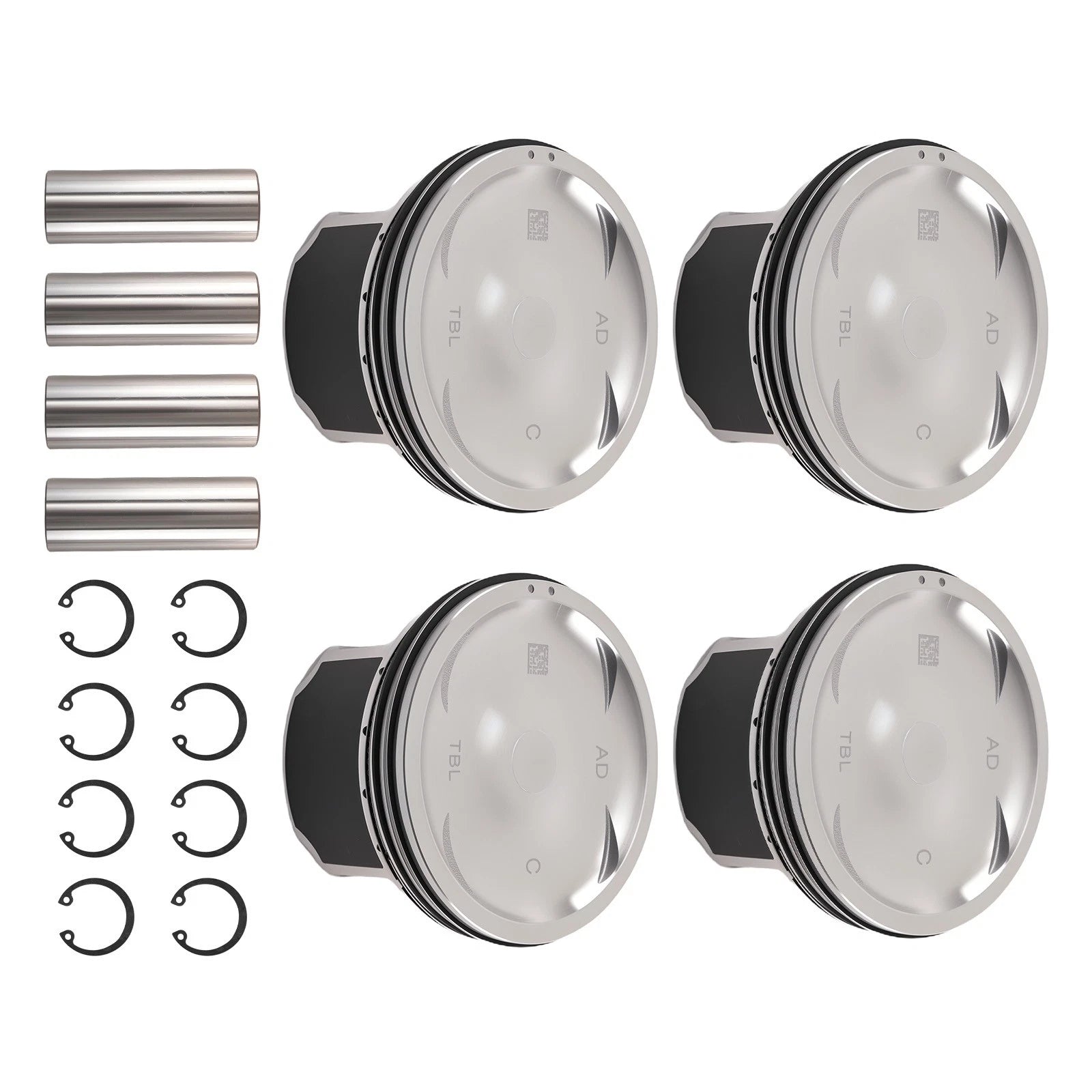 Piston Kit for Subaru Impreza WRX STI 2.5L Turbo (2004–2013) EJ255 EJ257 12006AD210