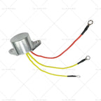 Voltage Regulator Rectifier for Johnson Evinrude 15 HP Outboard (Year Range)