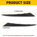 Set of 2 Front Grille Headlight Filler Molding Trim Panels for Honda Civic (2022–2023)