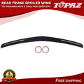 Rear Trunk Spoiler Wing Glossy Black for Mercedes Benz E Class (2009–2014)