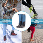 Waterproof Snow Hiking Gaiters for Boots (Universal Fit)