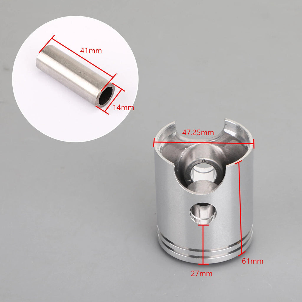 Piston Kit +0.25MM Bore 47.25mm for Polaris Sportsman 90 / Outlaw 90 (2007–2016)