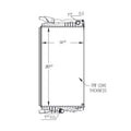 Replacement Plastic/Aluminum Radiator (See compatibility Chart)