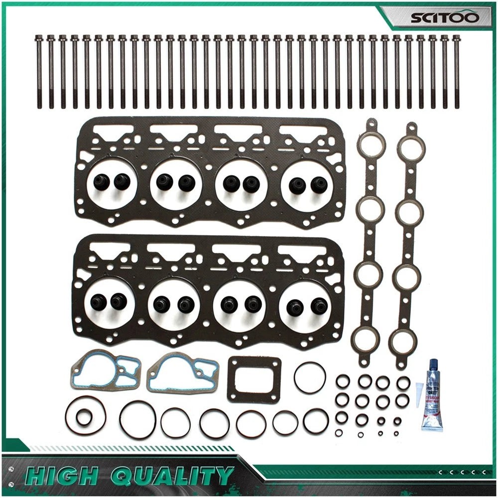 Set of Head Gasket Bolts for Ford E350 E450 F250 F-350 (1994–2003) Turbo 7.3L