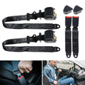 2X 3 Point Retractable Seat Belts for Jeep CJ YJ (1982–1995)