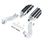 Chrome Passenger Footpeg Pilot Pegs for Harley Street Glide (1993–2024)