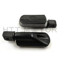 Black Skull Rubber Footpeg for Harley Davidson Softail Slim FLSL Breakout (2018–2023)
