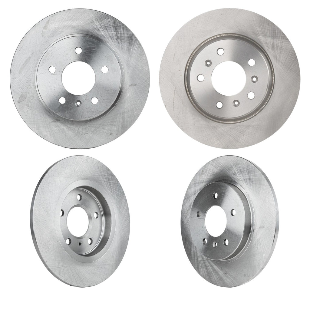 Front and Rear Disc Brake Rotors for Chevrolet Uplander (2005)