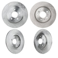 Front and Rear Disc Brake Rotors for Chevrolet Uplander (2005)