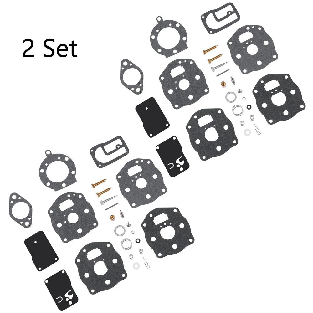 2X Carburetor Overhaul Kit for B&S 394502 694056 491539 402447 402451