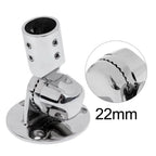 316 Stainless Steel Adjustable 180 Degree Antenna Mount for Boats and Yachts