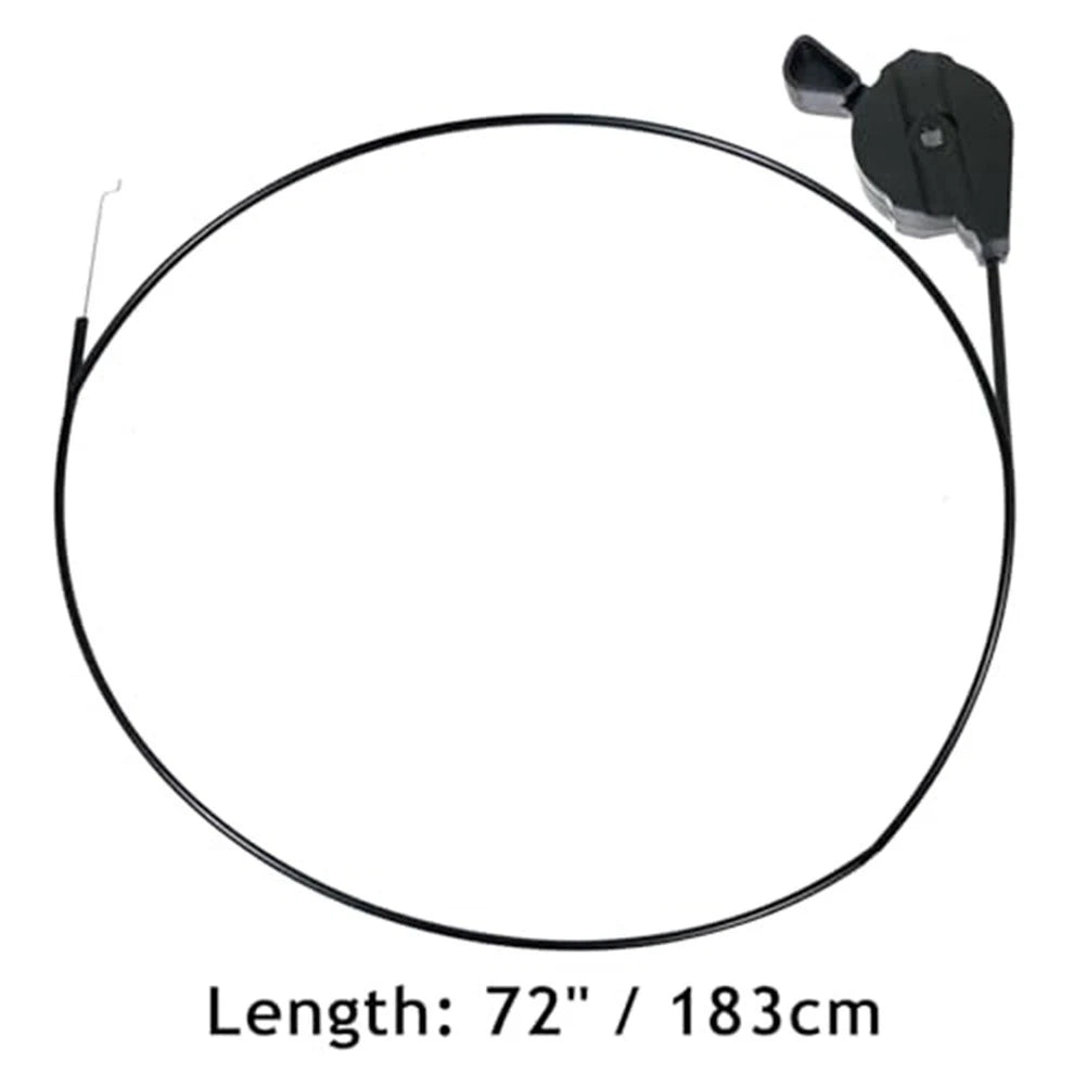 Throttle Cable for Lawn Mower (72 Inch) - Adjustable Fitting