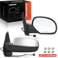 2X Chrome Power Heated Towing Mirrors for Chevy Silverado 1500 (2007–2013)