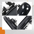Exterior Door Handle for Honda Civic (1996–2000) Front Left Black 72180-S01013