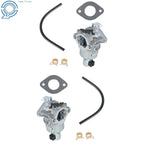 2 Pack Carburetor Kit for 33M977 (794136, 591736, 594601, 796250, 795486, 796587)