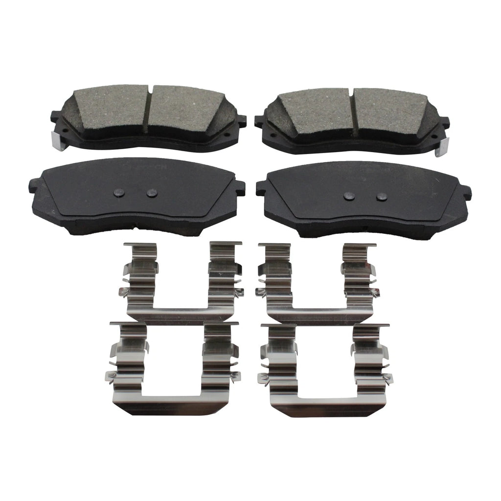 DuraGo Front Rotors & Bosch QuietCast Brake Pads Kit for Optima