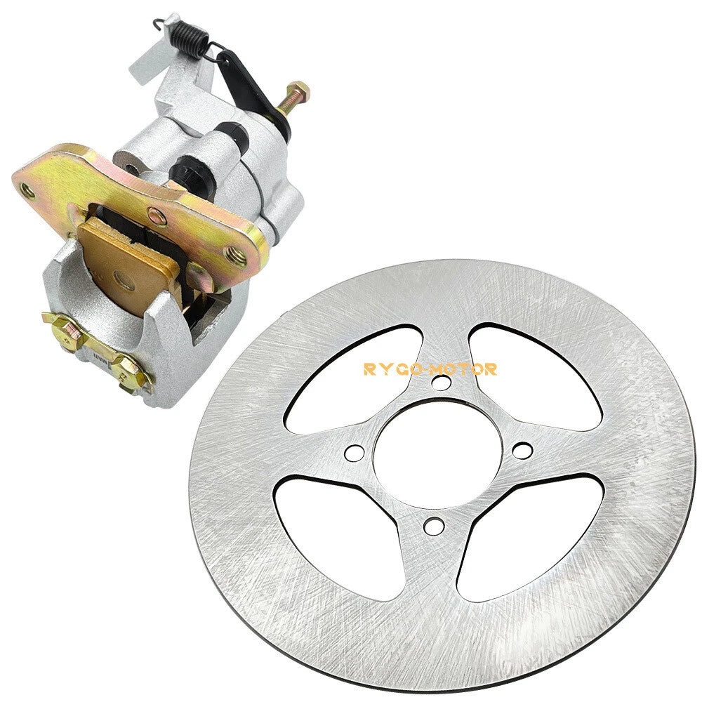 Rear Brake Caliper & Rotor Disc for Yamaha Raptor 125 250 350 (2001–2023)