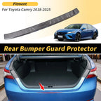 Rear Bumper Topper for Toyota Camry (2018–2025) Silver Tone