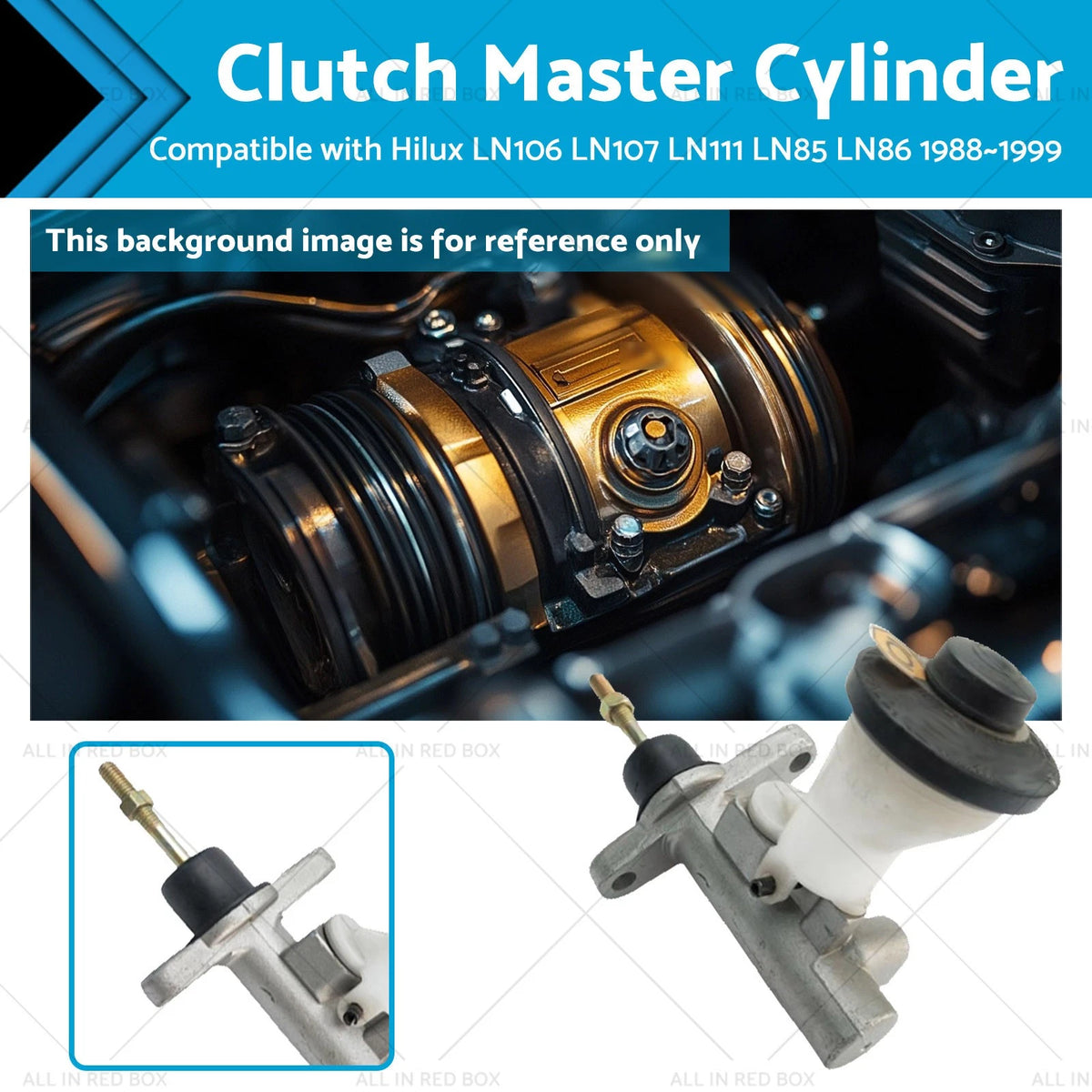 Clutch Master Cylinder for Toyota Hilux LN106 (1988–1999)