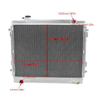 2 Row Aluminum Radiator for Toyota Tacoma (1995â2004)