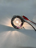 Stainless Steel Flush Mount Transom Round Light 2NM for Attwood Marine (N/A)