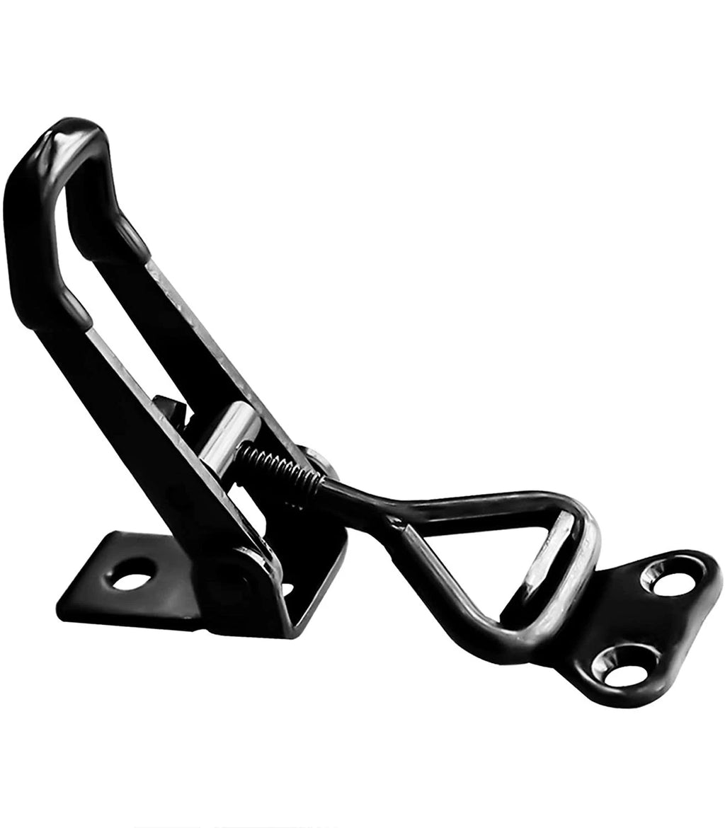 GH4001 Black Steel Hasp Catch Clip for Easy Installation