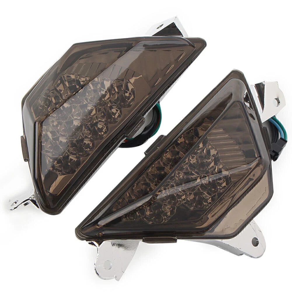 2X Halogen Bulb Front Turn Signal Indicator Lights for Kawasaki Ninja