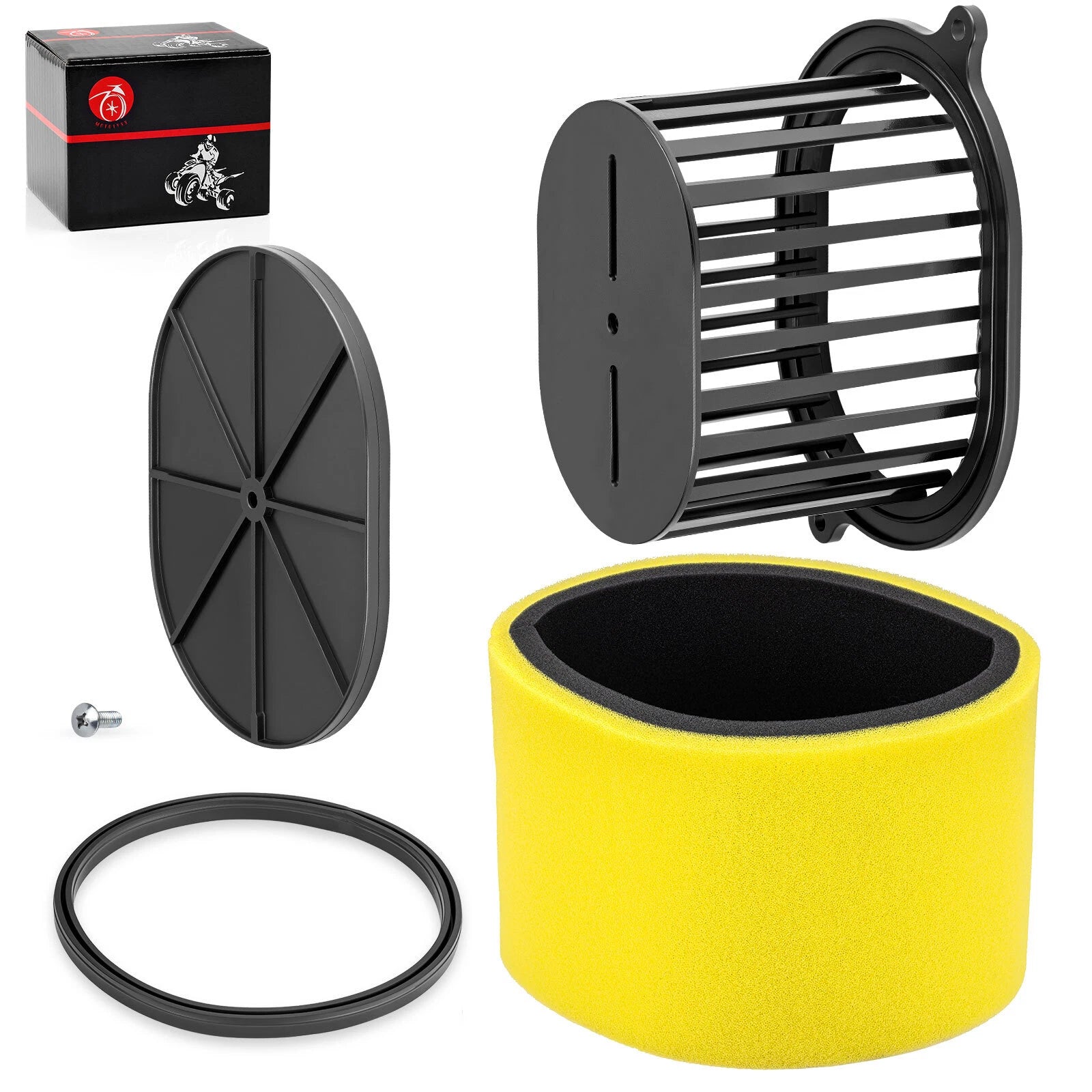 Air Filter Cage Hold w/ Trim Seal for Kawasaki Brute Force 650 4x4i (2006–2013)