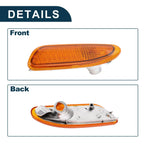 Left Front Bumper Side Marker Light Cover for Mercedes-Benz (2003-2009)