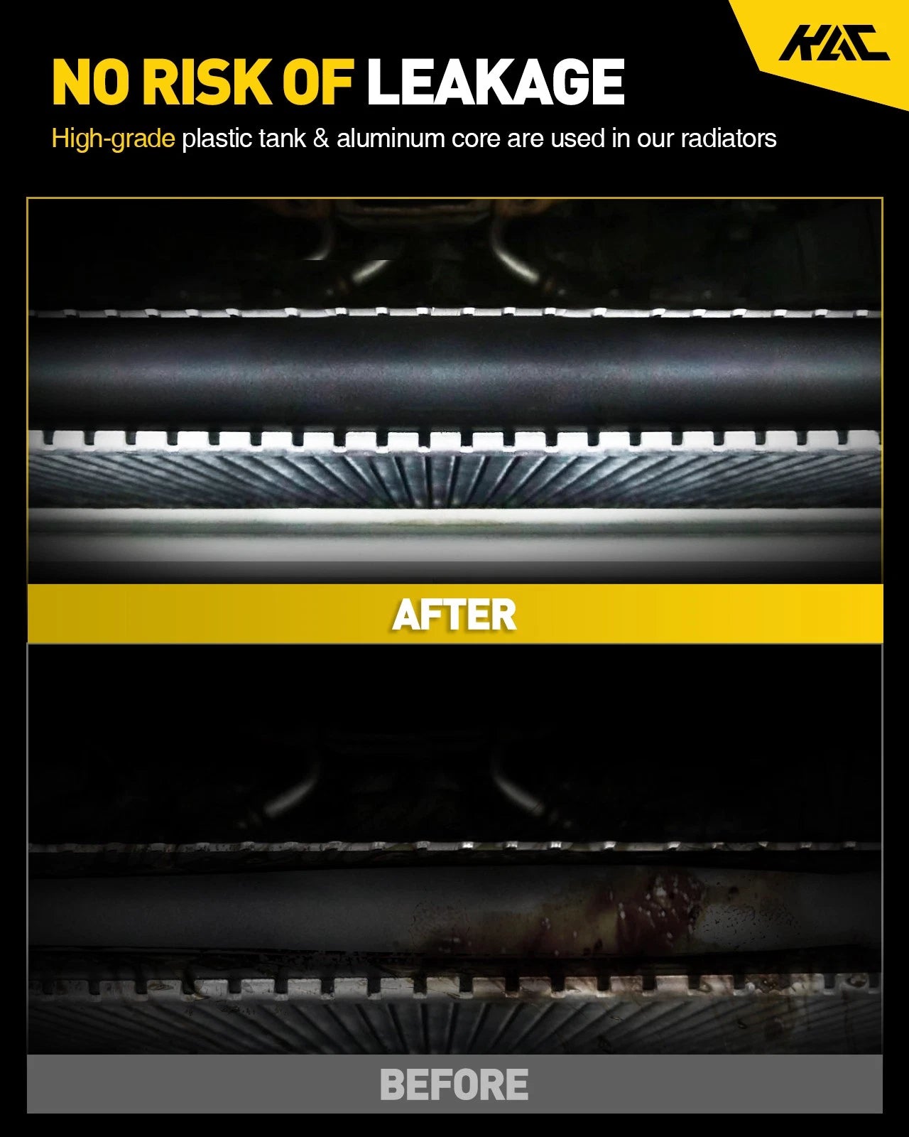 Aluminum Radiator for Dodge Dakota (2005–2010)