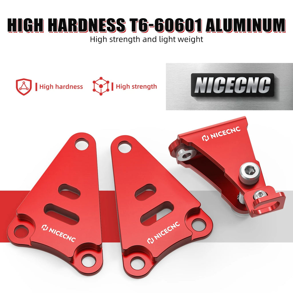 Engine Mount Bracket Holder Kit for Yamaha YFZ450R ATV (2009–2025) 18P-21315-01-00